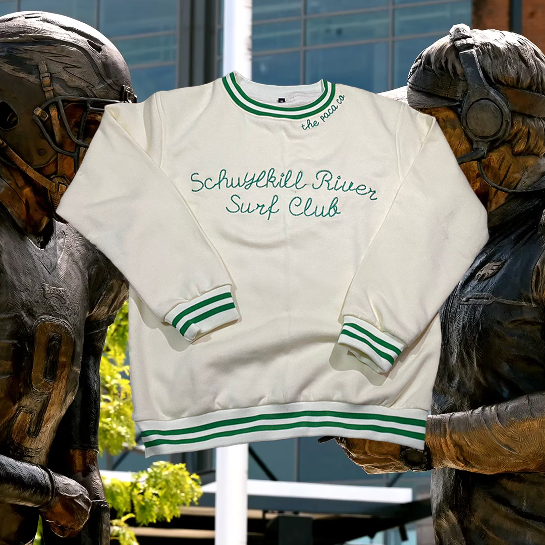 (Pre-Order Only) SRSC Crewneck - Green and Off White