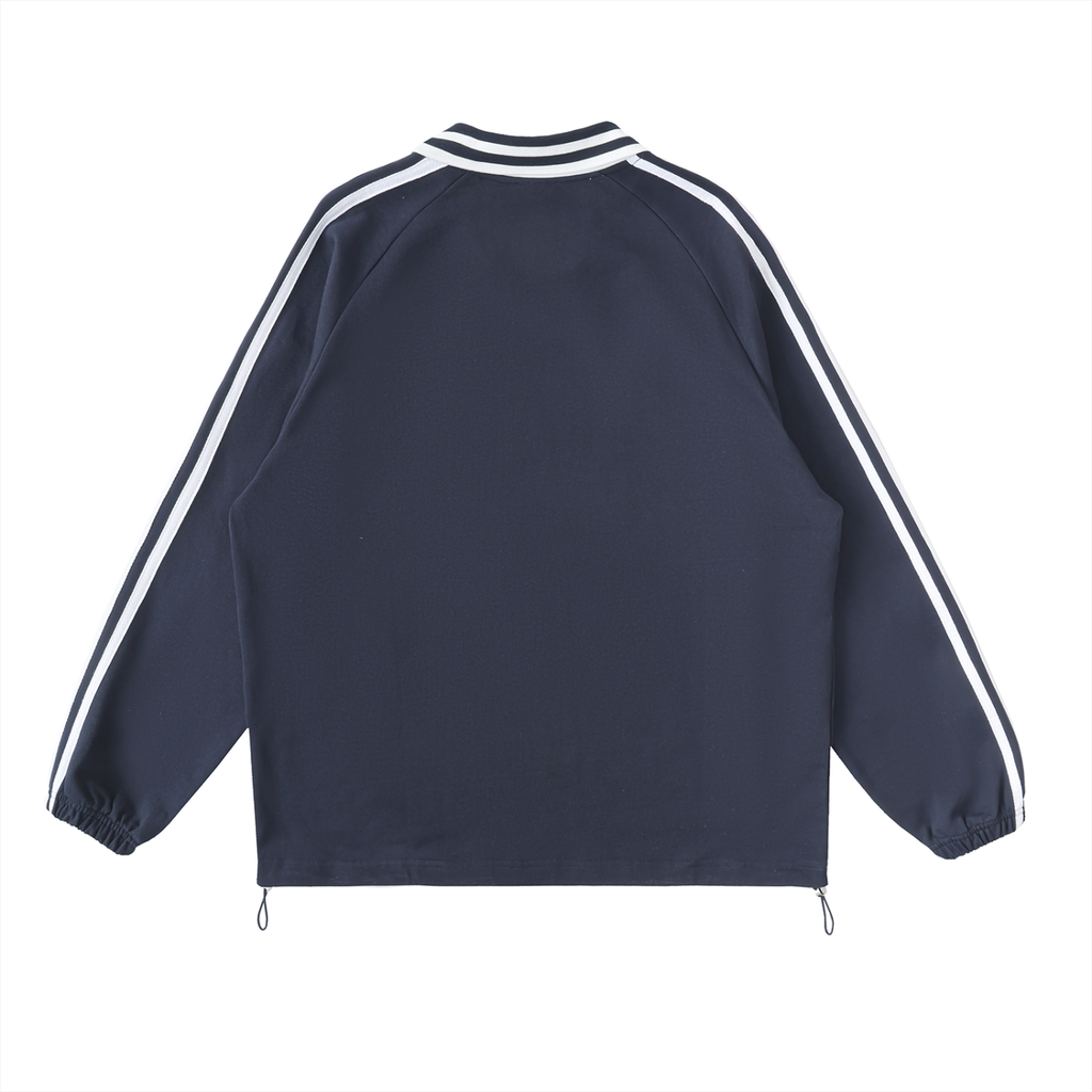 Stars and Stripes Collared Crewneck