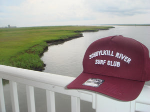 Maroon SRSC Puff Embroidered Hat