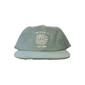 Teal Corduory Hat
