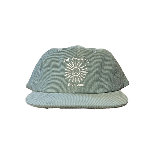 Teal Corduory Hat