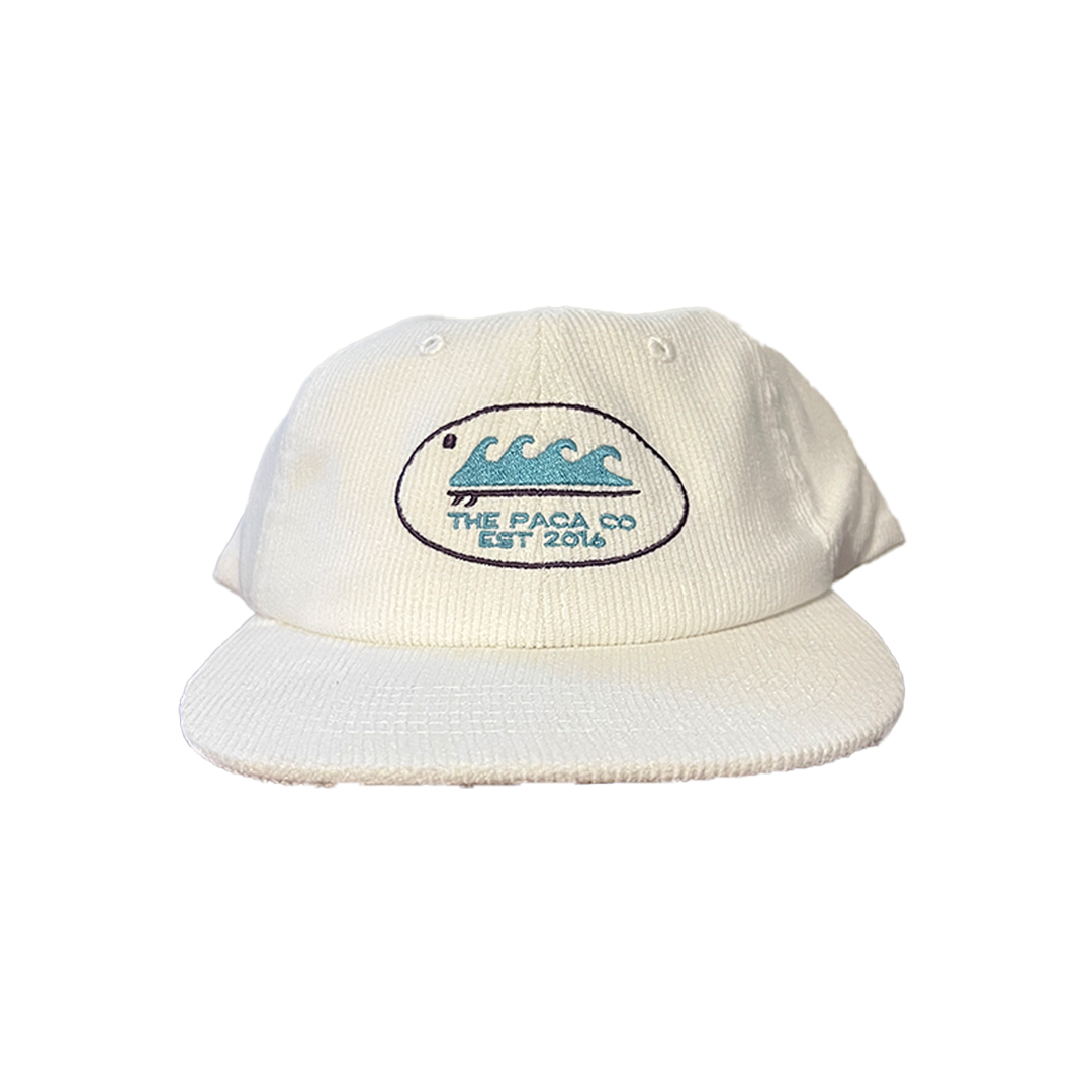 White Corduroy Hat