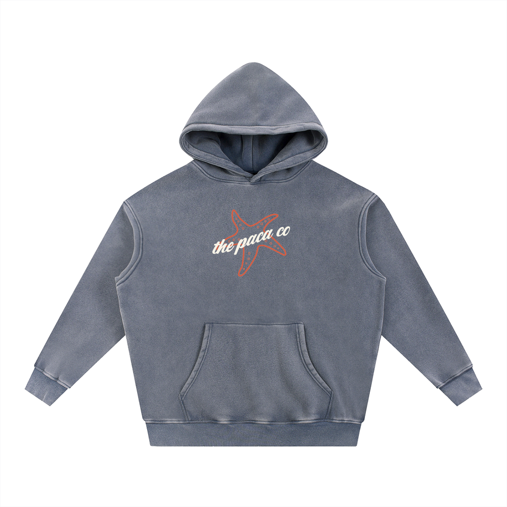 Snow Washed Starfish Hoodie