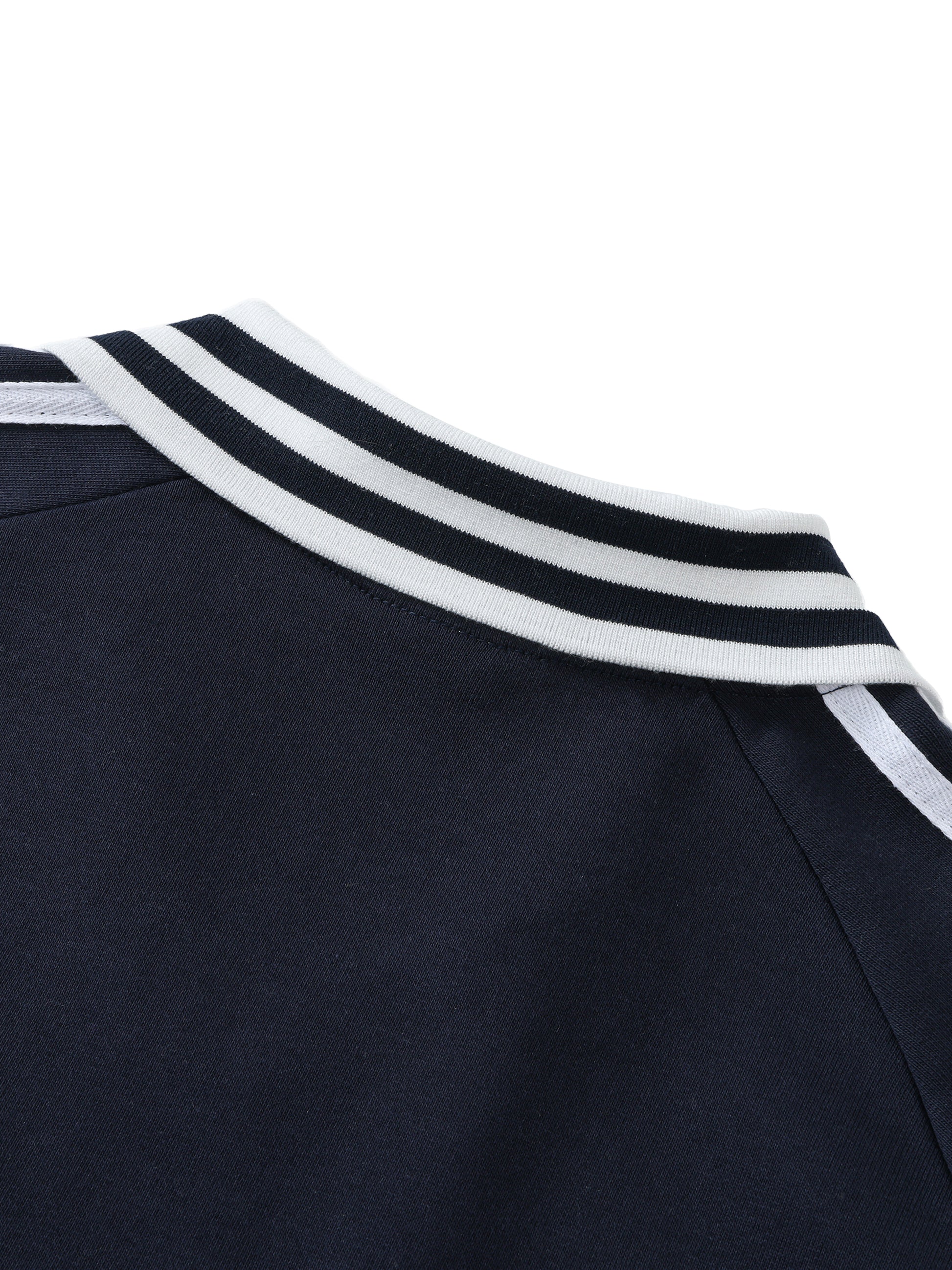 Stars and Stripes Collared Crewneck